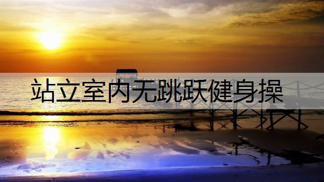 站立室内无跳跃健身操