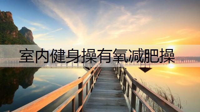 室内健身操有氧减肥操