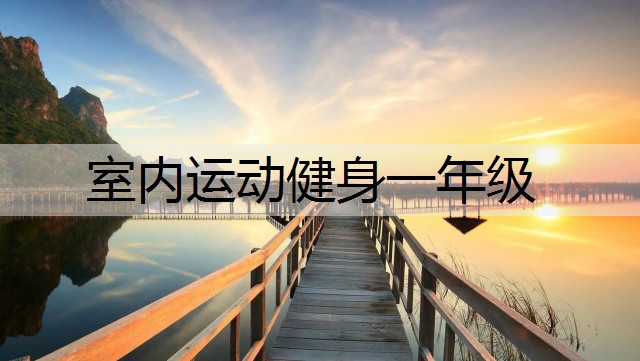 室内运动健身一年级