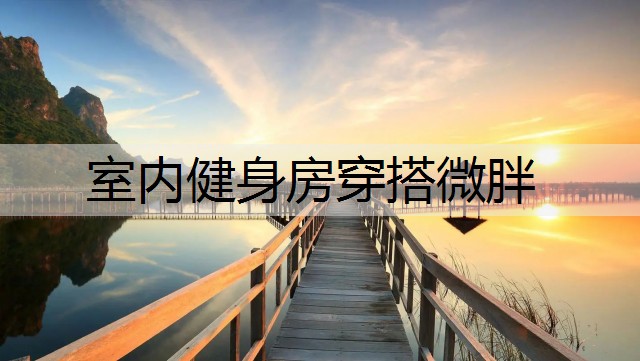 室内健身房穿搭微胖