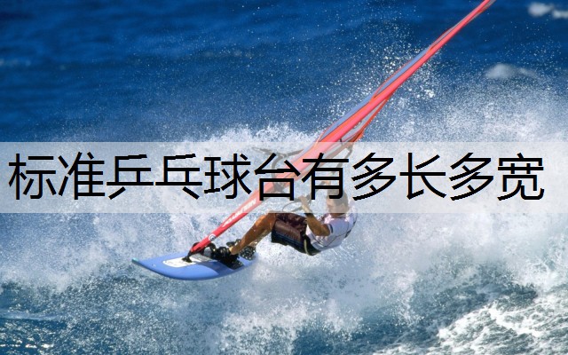标准乒乓球台有多长多宽